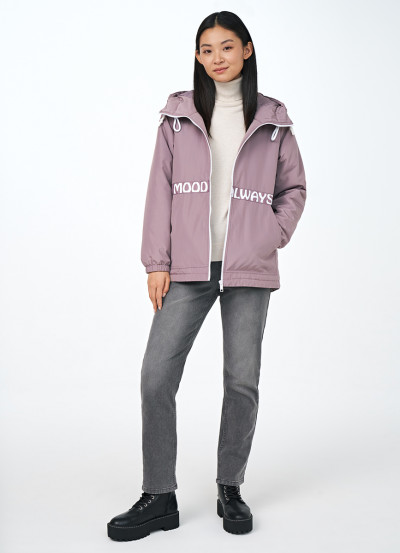 Курткаутепленнаябежевая