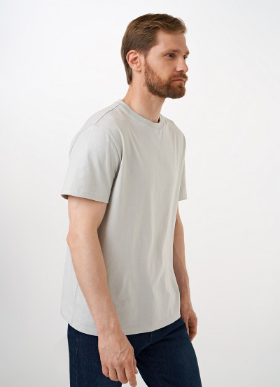 Футболка Comfort Fit серая из плотного трикотажа (VTM73DF16-90) купить ...