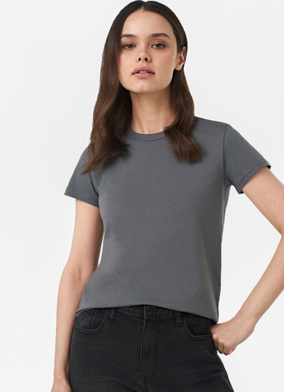 Футболка хлопковая Regular Fit серая (VTW82RF16-92) купить недорого за ...