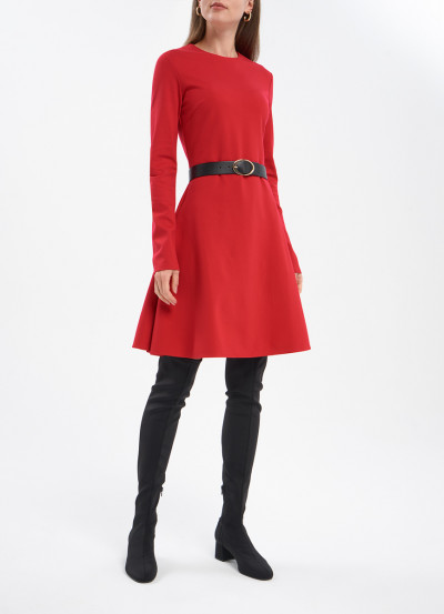 Платьекрасноесвискозой