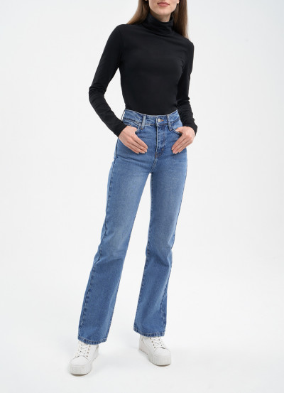 Borajie Internet celebrity same style jeans bootcut pants for women